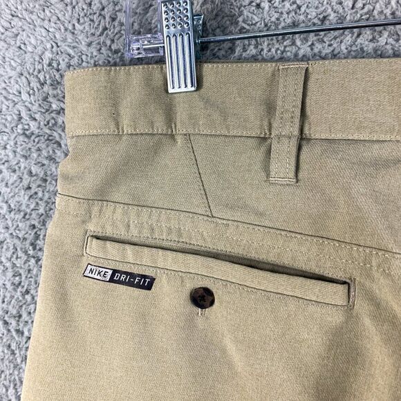 Nike Hurley‎ Shorts Men 32 Tan Golf Golfer Preppy Outdoor Casual 34x10 Athletic - Picture 7 of 16